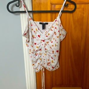 Floral trendy tank top